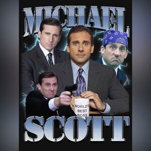 Michael Scott Bootleg 90's Vintage Classic T-Shirt